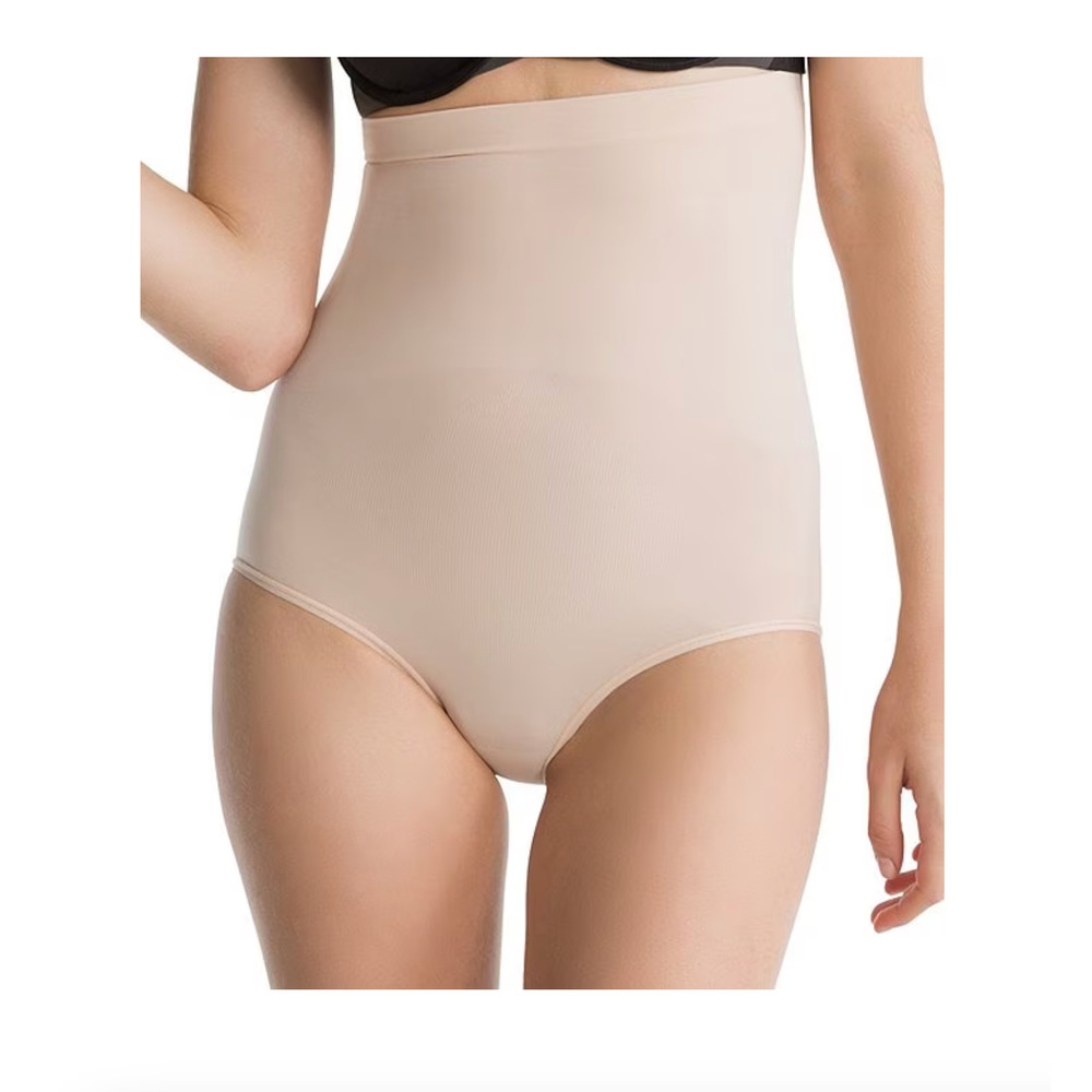 New Spanx Womans Size Small Soft Nude High Power Shaper Panty Brief Shapewear